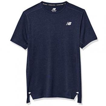 Herren Impact Run Shirt NB Eclipse Heather S