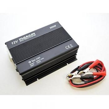 Convertisseur BIPOL 12/230V 300W – Sortie Pinces Croc‑Croc Mascot