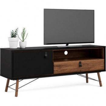 TV-Board ANDAS Walnuss-Design