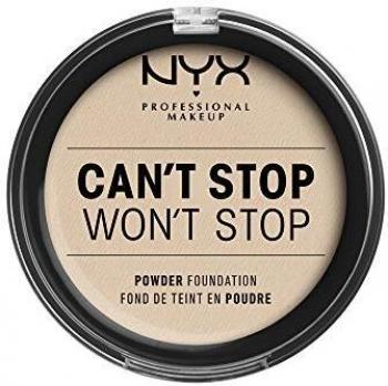 NYX Pro Makeup „Can’t Stop Won’t Stop“ Deckende Puderbasis – Matte Textur, Anti-Schimmer, Haltbarkeit, Vegan, Fair‑Tönung