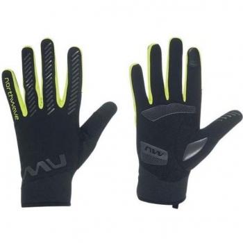 Northwave TouchScreen Gants XL Gel Cyclisme Noir Jaune