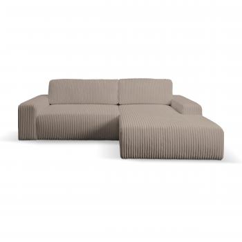 WERK2 Ecksofa Rotterdam-L L-Form – 85 cm Höhe, 165 cm Tiefe, Schlaffunktion