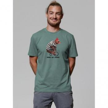 T-Shirt Tour de Franz Verde a Tono Mistico