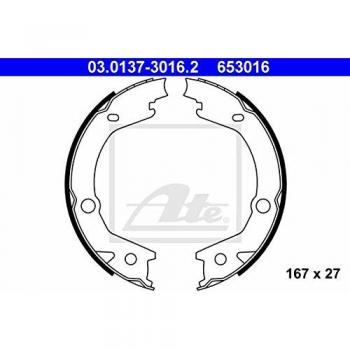 Hinterachse Bremsbackensatz ATE 03.0137-3016.2