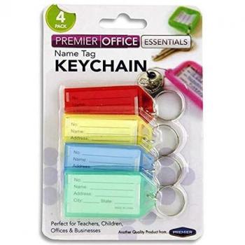 Pack Name Tag Keyrings