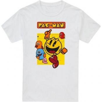 T-shirt Pac-Man Style Classique Blanc