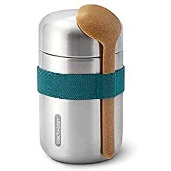 Black & Blum Stainless Steel Food Flask, Ocean Blue, 400ml