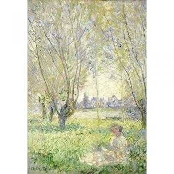 Claude Monet XXL Puzzle 12 Teile – Frau unter Weiden sitzend – 1880