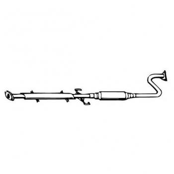VEGAZ HOS-31 Silenciador intermedio