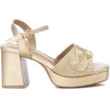 Xti 1285 Sandali con Tacco Gold, EU 39