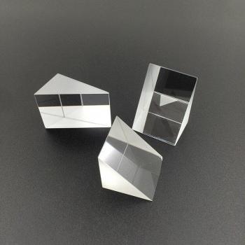 2pcs K9 Optical Glass Right Angle Prism 15x15x15mm