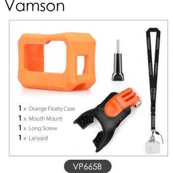 Vamson Orange Floaty Cover for GoPro Hero 10 9