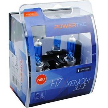 Ampoules H7 12V 55W Px26d Xénon bleu Powertec