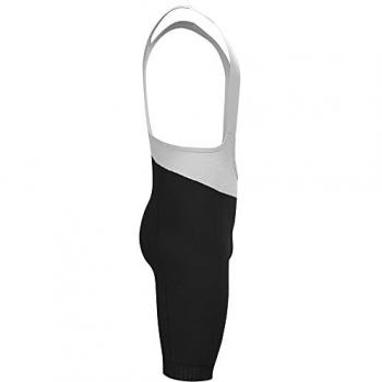 Odlo Zeroweight Herren Latzhose Radshorts schwarz-weiß