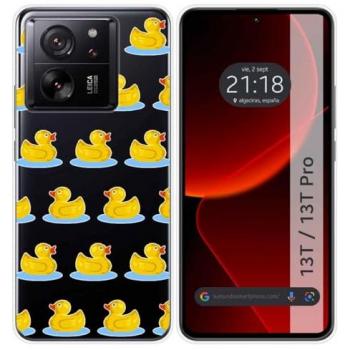Funda Silicona Dibujo Pato para Xiaomi 13T / 13T Pro 5G