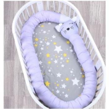 330CM Nursery Crib Bumper for Infants