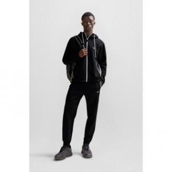 Boss Herren Jogginganzug Tracksuit Set 50506320 Schwarz Regular Fit XL