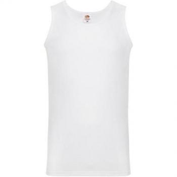 Fruit of the Loom Heren Valueweight Vest XXL Wit