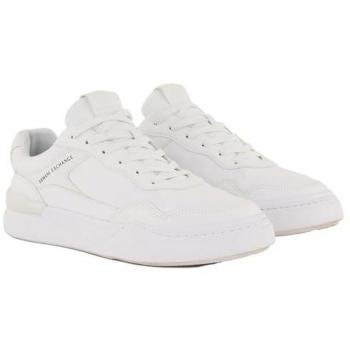 Giorgio Armani Hombre: Zapatilla Slim 42 Blanca