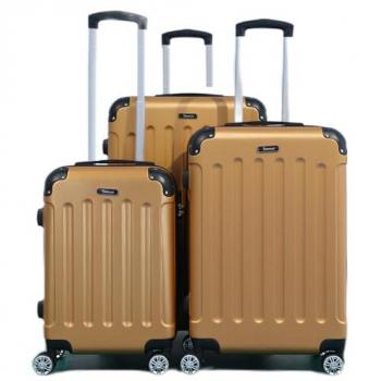 Cheffinger Koffer 3 tlg Hartschale Trolley Set