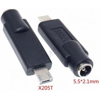 Asus Eeebook X205TA DC5.5*2.1mm Female Jack to USB Adapter
