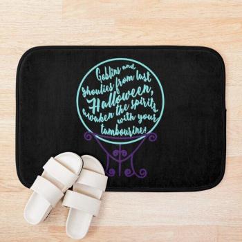 Alfombrilla de baño lavable antideslizante Madame Leota