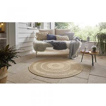 Northrugs Almendro Beige Round Rug, 160 cm