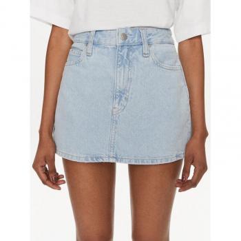Jupe en denim ultra courte
