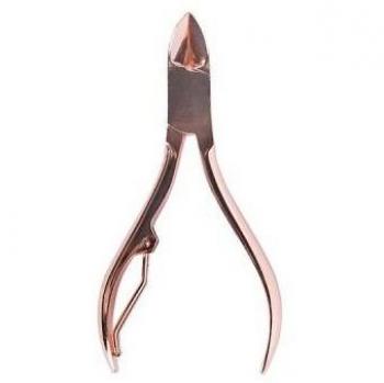 Bifull Zange gebogen 9,3 cm Spitze 15 mm Rosa Bronze