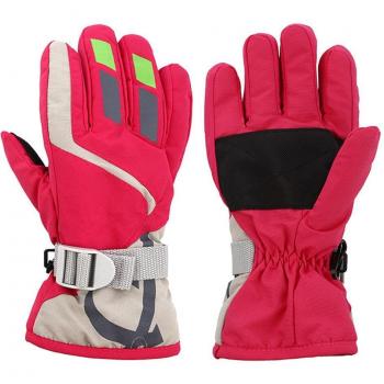 FrostGuard Kids' Windproof Snowmobile Gloves