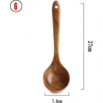 Eco-Friendly Teak Wood Kitchen Utensils
