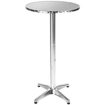 Tavolo Bistrot Alto Roto 60x110 cm – Alluminio Pub