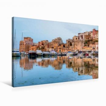 Calvendo 75 × 50 cm Textil Leinwand, Castellammare del Golfo Version