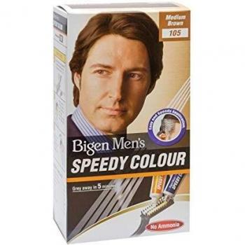 Bigen Speedy Men's Permanent Hair Colour Medium Brown 105