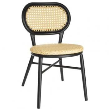 Bolero Rattan Recliner Side Chairs – Two-Pack