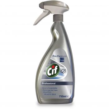 CIF Limpiador para Acero Inoxidable y Cristales