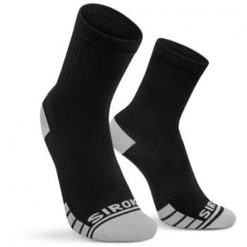Calcetines de ciclismo unisex GS1 Grift Siroko Negro