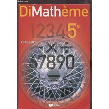 Dimathème, 1re A2, A3, édition 1991