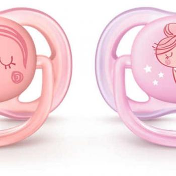 Philips Avent Ultra Air napp 0-6 månader Lila 2 st