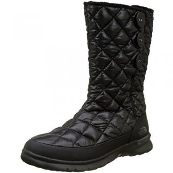 The North Face Thermoball Button-up Isolé, Chaussures de Marche Femme, Noir (Shiny TNF Black/Smoked Pearl Grey NSX), 36 EU
