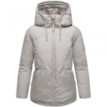 Navahoo Daunen-Steppjacke Pastellzauber 14 XL – Weiß