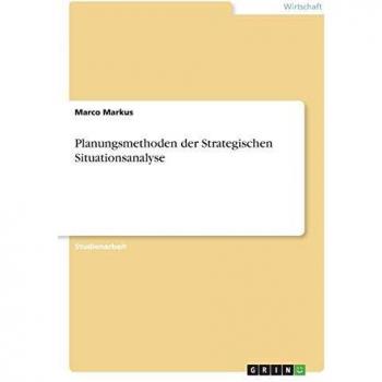 Planungsmethoden der Strategischen Situationsanalyse