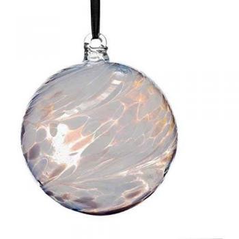 10cm Sienna Glass Birthstone Ball
