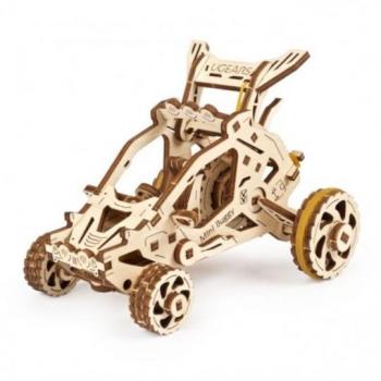 Dřevěné 3D puzzle Mini Bugina pro kreativní stavitele