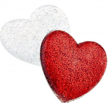 Dampening Glitter Heart Vibrator