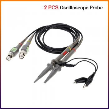Kit de Sondas de Osciloscopio Digital 2 Piezas X1 X10 DC-100Mhz P6100