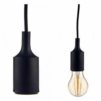 Techo negro plástico 60 W, 220‑250 V – 6 unidades