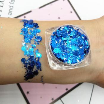 Brillo para Cara y Cuerpo con Efecto Sirena
