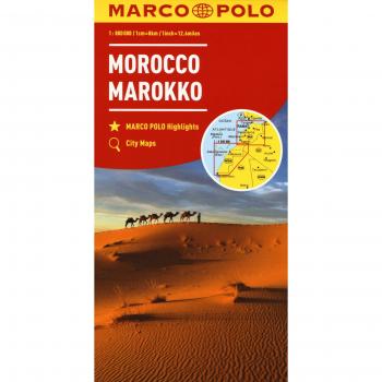 Marocco 1:800.000. Ediz. multilingue