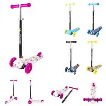 Lorelli Yuppee Kinderrollschuh – höheinstellung, pinkes Bremse